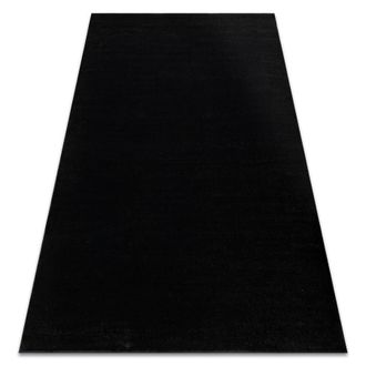 RugsX RugsX Softy Rug in Black | Size: 200 cm x 290 cm