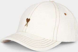 Ami Embroidered Cotton Cap