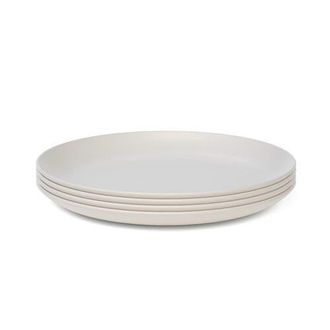 Ekobo Round Dinner Plate - Set of 4 in Off White at Nordstrom