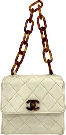 Chanel Leather Plastic Handbag (Pre-Owned)