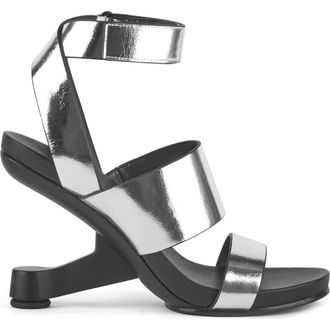 United Nude Eamz Hana Sandals in Silver at Nordstrom, Size 38