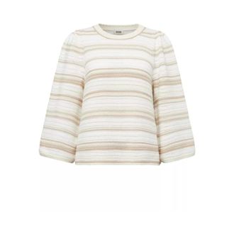 Drykorn Drykorn, Round-neck Knitwear, female, Beige, Size: M Pullover Nefelay 10