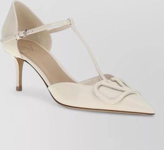 Valentino Garavani leather dorsay pumps
