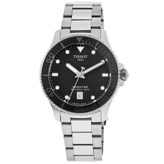 Tissot Seastar 1000 Black Dial Steel Mens Watch T120.410.11.051.00