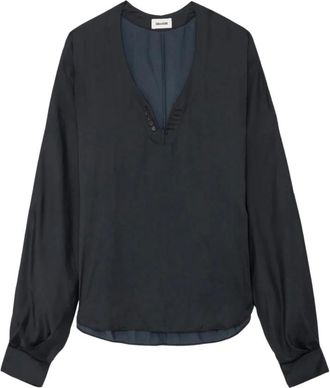 Zadig&Voltaire Donna, Camicette, Nero, L, new
