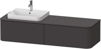 Duravit Happy D.2 Plus Unidad De Lavabo Para Consola De Pared, - Duravit