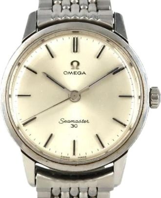 Omega Pre-owned Watches, male, Gray, Size: ONE SIZE Pre-owned Vintage Wristwatch