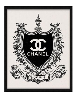 Fairchild Paris Chanel Coat Of Arms Wall Art