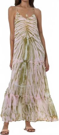 Young Fabulous & Broke Womens Alani Chiffon Dress In Frosted Pink Nexus