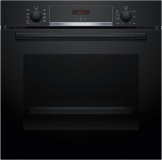 Bosch Hba514bb3 Serie 4 - Horno Empotrable (60 X 60 Cm, Control De Pantalla Led, Ayuda De Limpieza Hidrol&iacute;tica, Aire Caliente 3d Para Cocci&oacute;n Uniforme En 3 