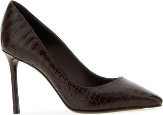 Jimmy Choo London Womens Romy Pump Brown Leather