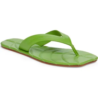 J.W.Anderson Leaf Sandal in Lime at Nordstrom, Size 38