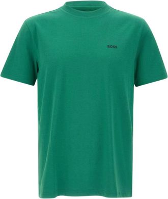 HUGO BOSS Hombre, Camisetas, Verde, Talla: S