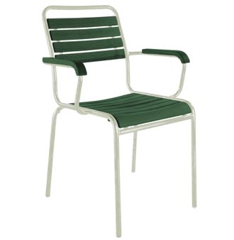 Schubiger M&ouml;bel Holzlatten-Stuhl Rigi mit Armlehnen