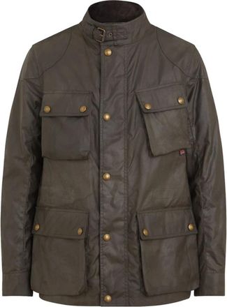 Belstaff Fieldmaster Jacket - Heren - Zomerjassen - Bruin - XL - Katoen - Jassen