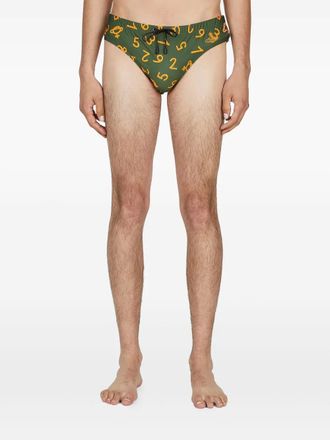 Vivienne Westwood Costume da bagno con stampa - Verde