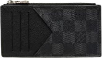 Louis Vuitton Pre-owned Coin Card Holder - Dames - Vintage Accessoires - Grijs - ONE Size - Vintage