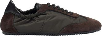 Scarosso Riley Nylon Sneakers - Dames - Sneakers - Bruin - 39 EU - Nylon - Schoenen