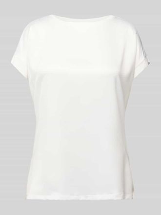 Christian Berg Blusenshirt aus Satin in Offwhite, Größe 42