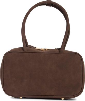 Urban Expression Faux Suede Shoulder Bag in Chocolate at Nordstrom Rack