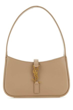 Saint Laurent Beige Le 5 7 mini shoulder bag