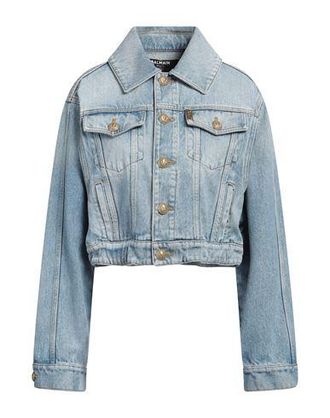 Balmain COATS & JACKETS - Denim outerwear sur YOOX.COM