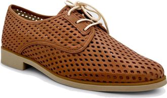 Chelsea Crew Woody Perforated Derby in Tan at Nordstrom Rack, Size 10