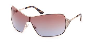 Guess GU7876 32F Womens Sunglasses Gold Size 141