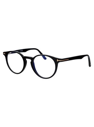 Tom Ford FT5557-B Eyeglasses - Black