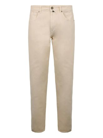 Slowear five-pocket cotton trousers - Neutrals