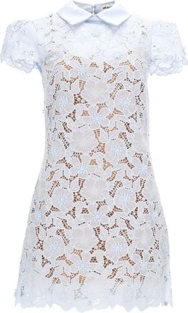 Self Portrait Lace Mini Dress