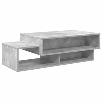 vidaXL Mesa De Caf&eacute; Gris Concreto 105 X 50 X 32,5 Cm Vidaxl