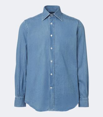 Thom Sweeney Camicia di jeans Lecce