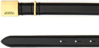 Isabel Marant Isabel Marant Gürtel - Lowell Belt - Gr. 80 - in Schwarz - für Damen