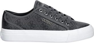 Guess Jelexa Sneakers - Dames - Sneakers - Zwart - 35 EU - Katoen - Schoenen