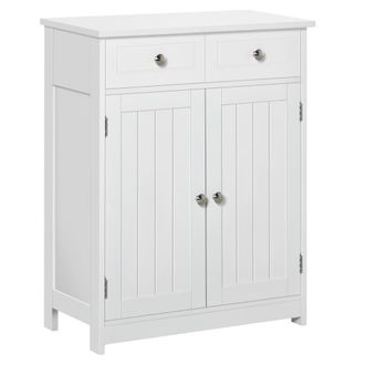 Kleankin Armario de ba&ntilde;o 60x30x75 cm blanco