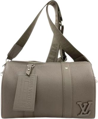 Louis Vuitton Pre-owned Vintage Schoudertas - Dames - Vintage Schoudertas - Groen - ONE Size - Leer - Vintage
