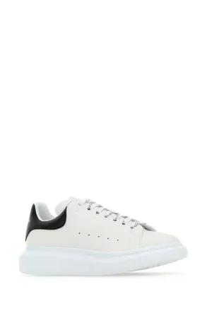 Alexander McQueen Leather Low-Top Sneaker - White