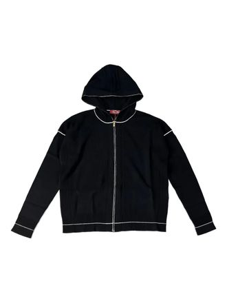 Max Mara hooded cardigan - Black
