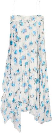Tory Burch Tory Burch bedrukte zijden jurk