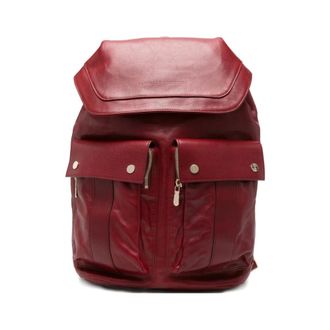 Brunello Cucinelli Backpack - male - Brunello Cucinelli - Backpacks - Red - ONE SIZE - Bags