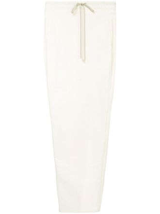 Rick Owens long fitted skirt - Beige