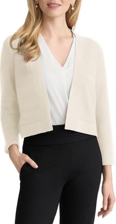 Jones New York Kissing Frog Shrug in White Sand at Nordstrom, Size X-Large