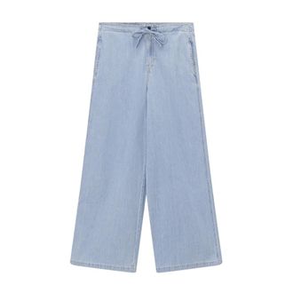 AG - Adriano Goldschmied AG Jeans, Wide Jeans, female, Blue, Size: W29 Wide Jeans