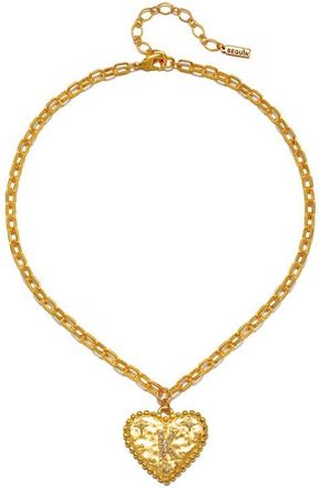 Sequin The Celeste Initial Pendant Necklace in Gold - K at Nordstrom