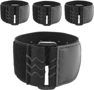 OEM Correas El&aacute;sticas De Velcro De 30x5 Cm - Juego De 4 - Duraderas Y Vers&aacute;tiles - Para Bicicleta, Pantalones Y Jard&iacute;n