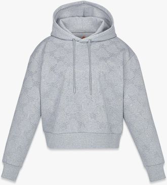 MCM Crystal Monogram Ponte Hoodie