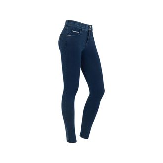 Freddy Pantalone jeggings skinny vita media in jersey denim