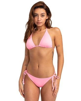 Billabong Triangel-Bikini-Top BILLABONG Sol Searcher Multi Tri, Damen, Gr. XL, Cup B, pink (berry pink), Obermaterial: 86% Polyamid, 14% Elasthan;, Bikini-Obert