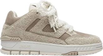 Axel Arigato Area Lo Label Sneaker - Dames - Sneakers - Grijs - 39 EU - Leer - Schoenen